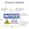 Signmission Exam In Progress Do Not Enter OSHA Notice Sign, Aluminum, 24in W x 18in L, 2PK OS-2PACK-NS-A-1824-L-12201 - alternate 6